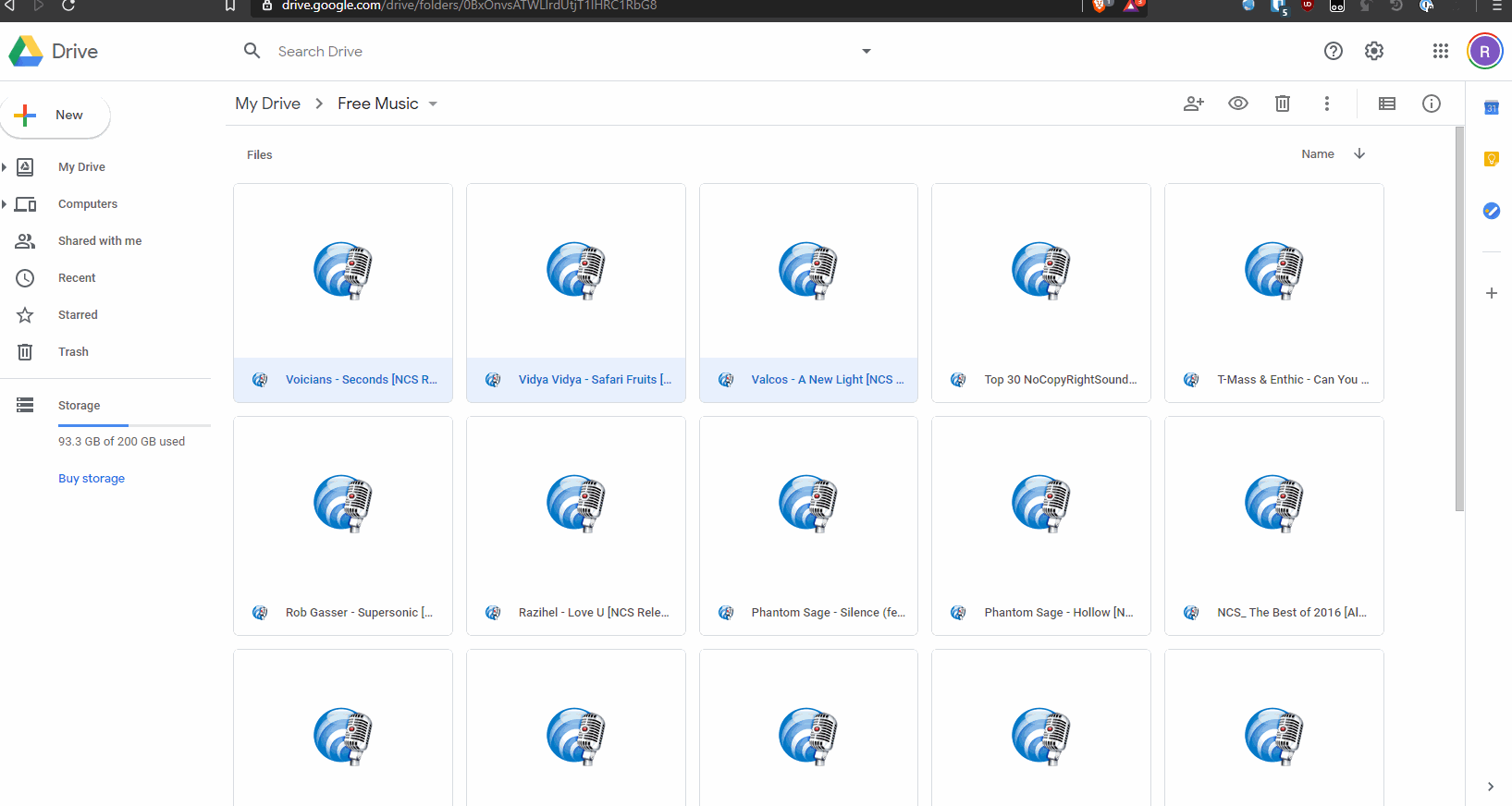 Downloading multiple files (as a zip) in Google Drive presents `Leave